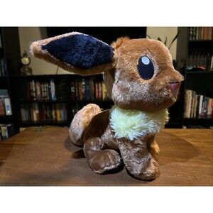 Build-a-Bear Workshop BAB Pokemon Eevee 16" Stuffed Plush